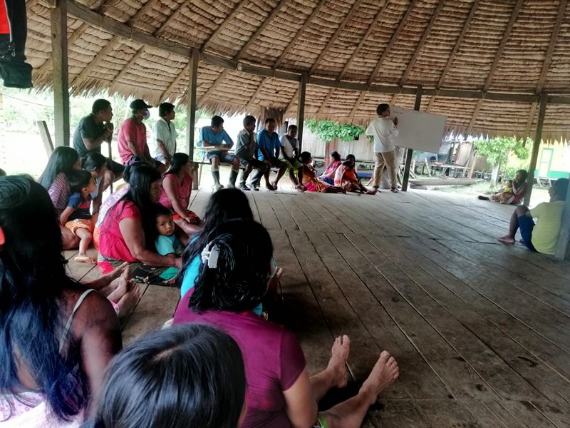 Comunidades indígenas al resguardo de Alto Río Valle-Boroboro