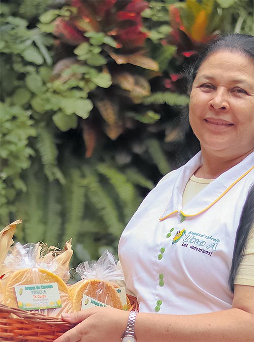 Arepas de chólo Uno A